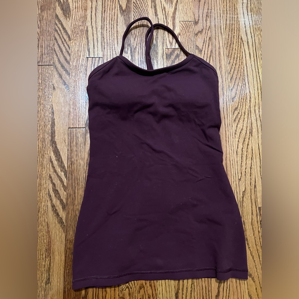 Lululemon tank with built in bra